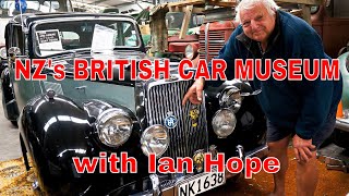 Ian Hopes British Car Museum in NZ  Part 1 cars [upl. by Aelram]