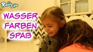 Wasserfarben Spaß Vlog646 Rosislife [upl. by Inaej]