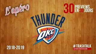 NBA Preview 201819  le Oklahoma City Thunder [upl. by Gerrie]