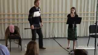 Carnegie Hall Oboe Master Class Rossinis La scala di seta [upl. by Malina]