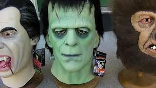 Trick Or Treat Studios Frankenstein Wolfman Dracula Mask Set [upl. by Audette282]