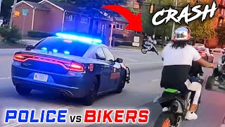 Police VS Dirt Bikers Cops Chase Motorcycle  Best Compilation 2021 [upl. by Hardin]