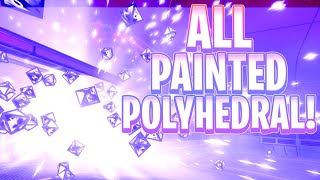 All Painted Polyhedral Goal Explosion In Rocket League Rocket League Accolade Series [upl. by Buttaro]