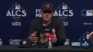 AJ Hinch Postgame Interview  Astros vs Yankees Game 7 ALCS [upl. by Genie]