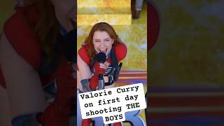 VALORIE CURRY on her first day as FIRECRACKER in THE BOYS season 4  Interview [upl. by Ainival]