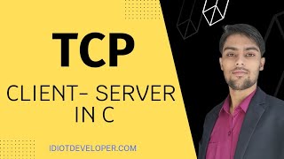 TCP Client Server Implementation in C  Socket Programming in C [upl. by Bendicty]