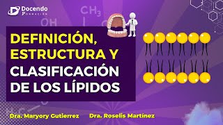 Definición Estructura y Clasificación de los Lípidos [upl. by Kurman]