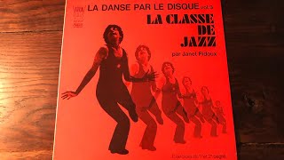 JANET PIDOUX quotDégagés Pliés Contractions Et Flexionsquot RAREGROOVEFUNK レアグルーヴファンクvinyl record [upl. by Fina122]