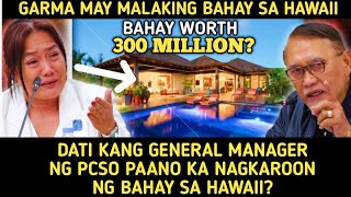 PAANO KA NGA NAGKAROON NG BAHAY SA HAWAII ANG GENERAL MANAGER KA NG PCSO [upl. by Kiel]