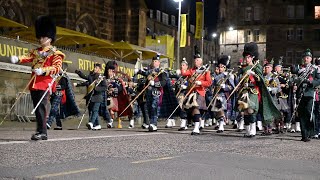 The Scots Guards Drum Major for 2024 The Royal Edinburgh Military Tattoo March Outscotlandthebrave [upl. by Ahseret]