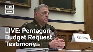 Dept of Defense Leaders Testify on Pentagon Budget Request  LIVE [upl. by Edmonds]