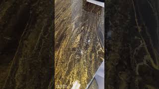 Marmor Gold Schwarz Epoxy Epoxidharz Beschichtung [upl. by Aonehc]