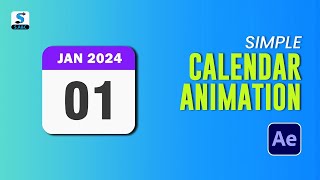 Calendar Animation  After Effects Tutorial  Animation  By Swag Art amp Craft [upl. by Cyrus]