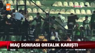 Maç sonrası ortalık karıştı  atv Ana Haber [upl. by Brenan]