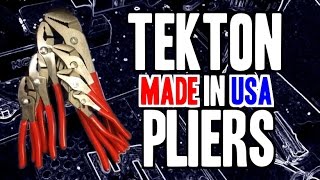 TEKTON Pliers  MADE IN USA [upl. by Ladnyk354]