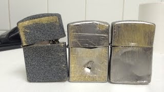 Zippo Windproof Lifetime Warranty Proof I destroy and get repaired [upl. by Arodaeht]