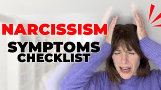 Narcissism Symptoms Checklist See if your partner has these traits [upl. by Walling]