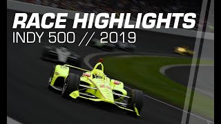 2019 NTT IndyCar Series Indy 500 Race Highlights [upl. by Latimer]