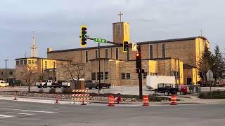 Traffic Lights  5th St and Fairmont BlvdCathedral Dr  Rapid City SD [upl. by Aiouqahs]