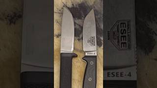 CPM3V vs S35VN edge retention shorts coldsteel esee edgeretention [upl. by Asirrom978]