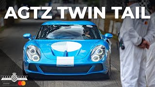 Zagato x La Squadra AGTZ Twin Tail debut at Goodwood [upl. by Tyrrell]