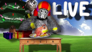 🔴 GORILLA TAG LIVE 🔴 MINIGAMES amp CODES [upl. by Oiramel]