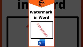 How to Insert a Watermark in Microsoft Word [upl. by Eiramasil]