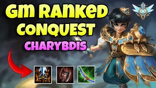 LA MEJOR BUILD PARA CHARYBDIS ADC SEASON 10  TottiGR  GRANDMASTER RANKED CONQUEST S10 🔥 [upl. by Sergio]