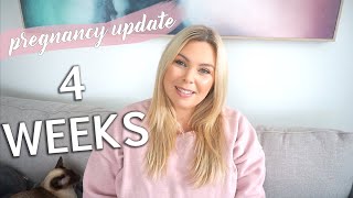 Week 4 Pregnancy Update  HCG Results amp Symptoms [upl. by Giffer363]