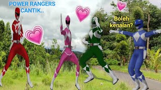 POWER RANGERS REBUTAN CEWEK GODZILLA MARAH PENGEN CULIK POWER RANGERS CANTIK  Mikael TubeHD [upl. by Jahdal673]