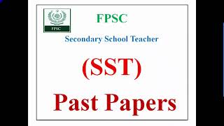 FPSC SST Test Preparation 2024  Past Papers Solved MCQs  FPSC SST Jobs Test 2024  SST Test MCQs [upl. by Shanahan]