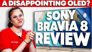 Sony BRAVIA 8 OLED Review  Lags Behind The Competition [upl. by Curkell]