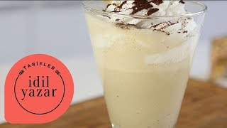 Tiramisu Milkshake Nasıl Yapılır   İdil Yazar  Yemek Tarifleri [upl. by Hamlani]