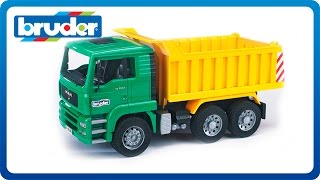 Bruder Toys MAN TGA Dump Truck 02765 [upl. by Carita103]