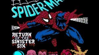 Spider Man Return of the Sinister Six LongPlay NES [upl. by Okia662]