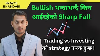 Nepse technical analysis Nepali share news  prazol bhandari Nepse [upl. by Olwen]