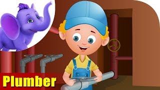 Plumber  Rhymes on Profession [upl. by Asela641]