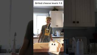 Grilled cheese levels 13 chef cooking cookingchannel tasty [upl. by Zima]