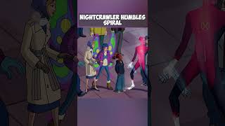 Nightcrawler Humbles Spiral 😂 marvel nightcrawler xmen [upl. by Nidnerb]