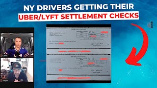 NY Drivers Starting To Get UberLyft AG Settlement Checks [upl. by Zak225]