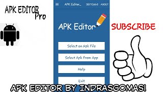 DOWNLOD APK EDITOR PRO BY indrasgaming0masi400 [upl. by Winston]