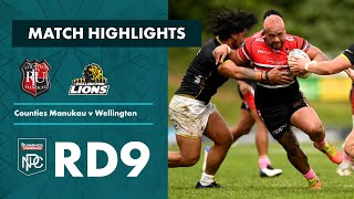 Bunnings NPC 2022  Round 9 Highlights  Counties Manukau v Wellington [upl. by Ainotal]