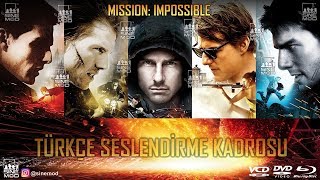 Görevimiz Tehlike Serisi 12345 Türkçe Dublaj Kadrosu Mission Impossible Series [upl. by Amein459]