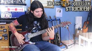 Disturbed  Stricken Guitar Cover  Eddie Warboy [upl. by Assirialc]