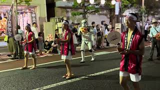 A Stormtrooper on vacation in Yamagata dancing with dancers in Yamagata Hanagasa Festival 2024 [upl. by Suzzy]