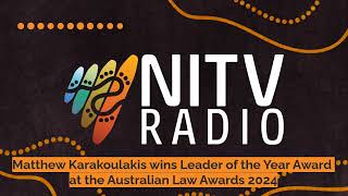 Matthew Karakoulakis wins Leader of the Year Award at the Australian Law Awards 2024  SBS NITV [upl. by Giusto42]