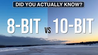 8 bit vs 10 bit video  Explained EASY to understand [upl. by Enotna]