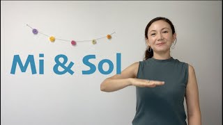 Solfege Exercise on quotMi and Solquot [upl. by Nevi]