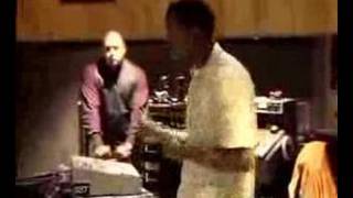 Kanye West making an ill track in the studio [upl. by Htebesile]