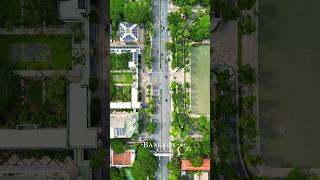 🇹🇭Chulalongkorn University beautiful aerialfilming amazing travel shorts thailand bangkok [upl. by Aryamoy328]